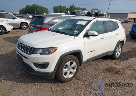 2020 Jeep Compass Latitude 4X4 из США, поврежденный, VIN 3C4NJDBB0LT164610